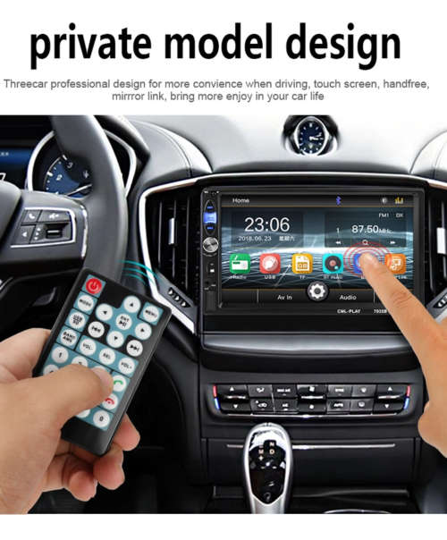 Double Din Media Players - 7inch touch Screen, Bluetooth, mirror link etc