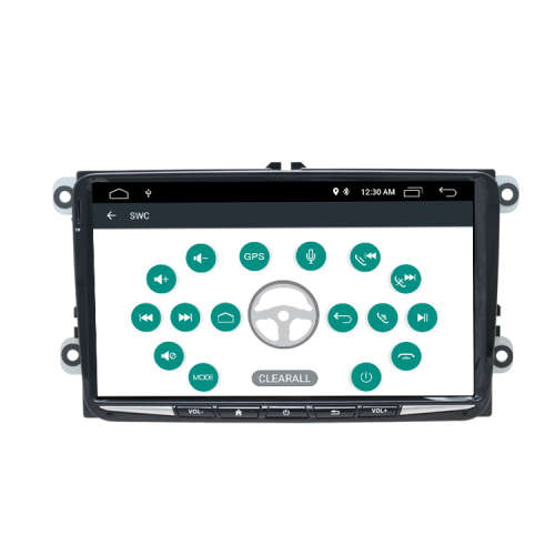 Vw 9inch Android 8.1 MTK Chip Car Multimedia Player GPS Navigation 2GB+16GB Fast High End Radio