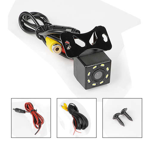 8 LED rear view camera car hd reverse camera universal car camera