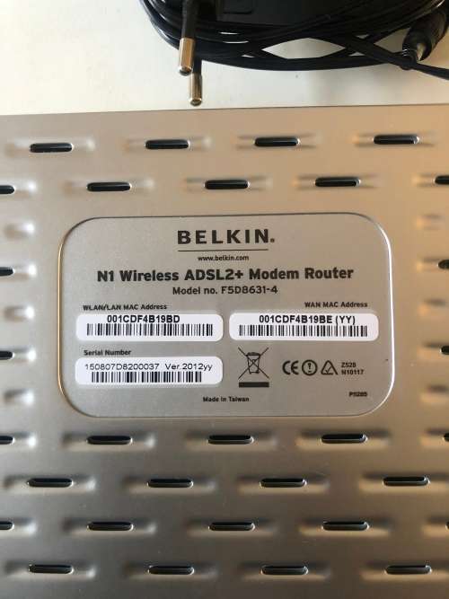 Netis E1 WiFi Range Extender AND Belkins N1 Wireless ADSL2+ Modem Router