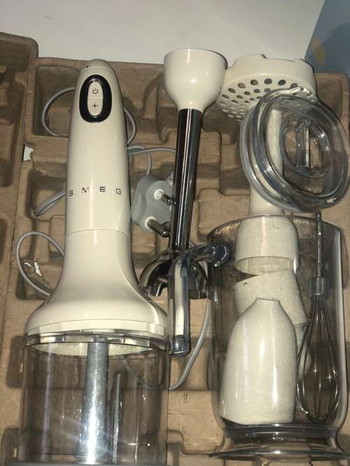 Smeg Hand Blender Set - Cream