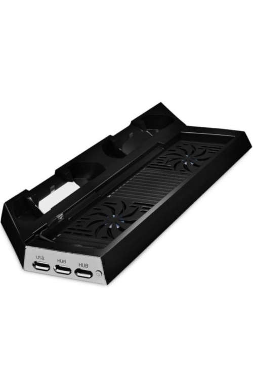 Pro Gamer PS4 Pro Controller Charging Station Stand with Cooling Fan