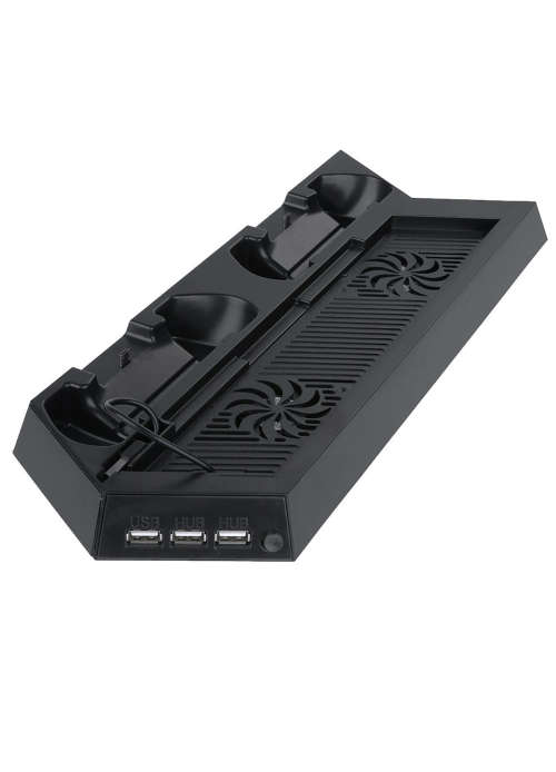 Pro Gamer PS4 Pro Controller Charging Station Stand with Cooling Fan