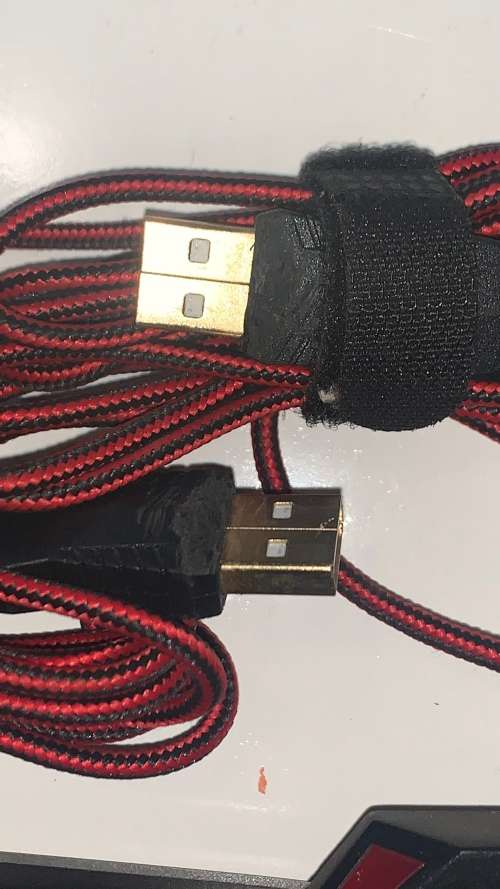 USED Redragon 2in1 Vajra Keyboard and Centrophorus Mouse PC Gaming Bundle