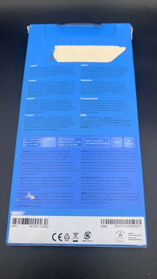 Amazon Kindle Paperwhite Wi-Fi With S/O 32GB - Open Box!!!