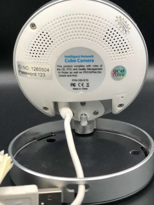 Intelligent Network Cube Camera 720P indoor P2P Smart Home Wireless IP Camera