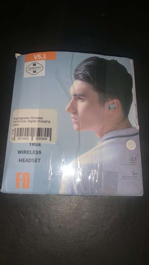 Brightgoods Wireless Earphone -digital charging case(Opened Box)