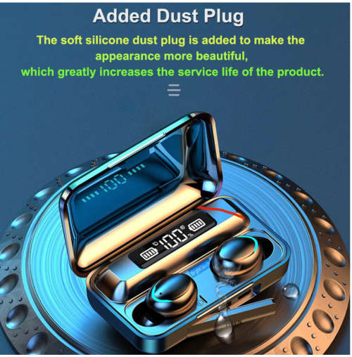 Brightgoods Wireless Earphone -digital charging case(Opened Box)