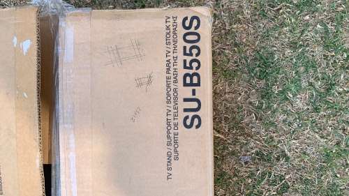 Sony SU-B550S Monolithic Design Display TV Stand with Active Speaker System (2.1 channel audio)