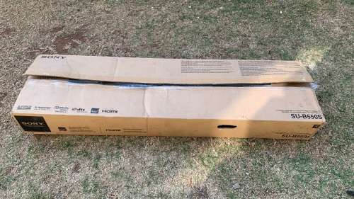 Sony SU-B550S Monolithic Design Display TV Stand with Active Speaker System (2.1 channel audio)