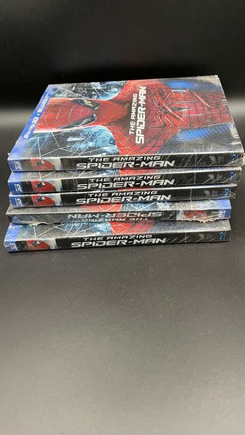 The Amazing Spider Man(Blue-ray 3D + Blu-ray Tm)Pack of 5.
