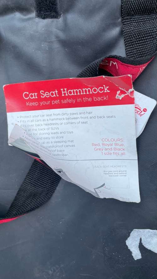 New! Wagworld - Car Seat Hammock - Double