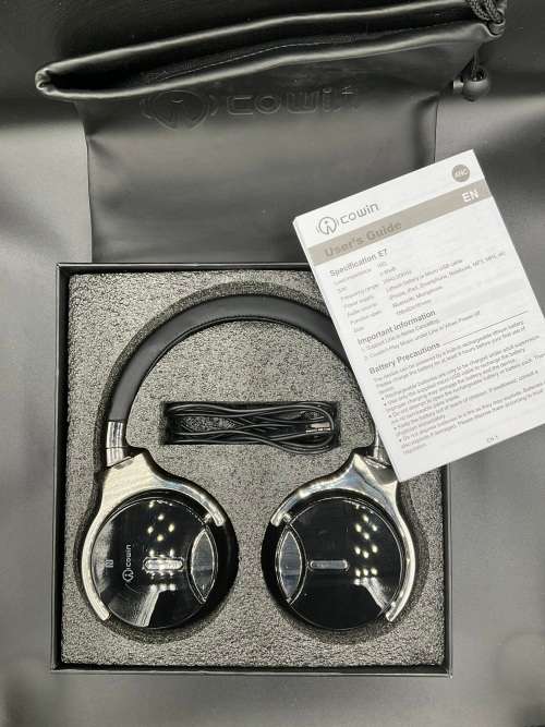COWIN E7S Noise Cancelling Running Headphones Wireless Headphones with Mic