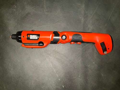 Black & Decker Cordless Screwdriver with measure tape No Charger!!!