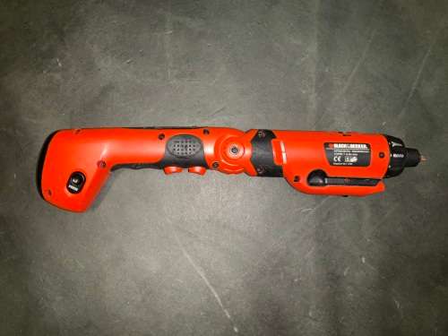 Black & Decker Cordless Screwdriver with measure tape No Charger!!!