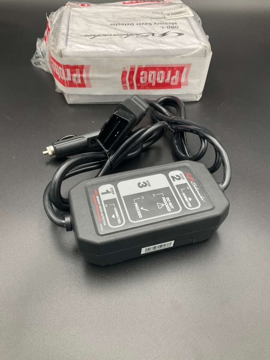 Schumacher OBD-L Memory Saver Detector - Save Your Vehicle Settings During Battery Removal
