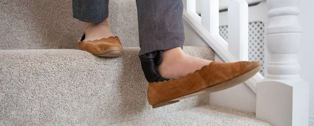 The STEP-ON AFO 100 MH ankle-foot-orthoses (Left Side only, Medium)