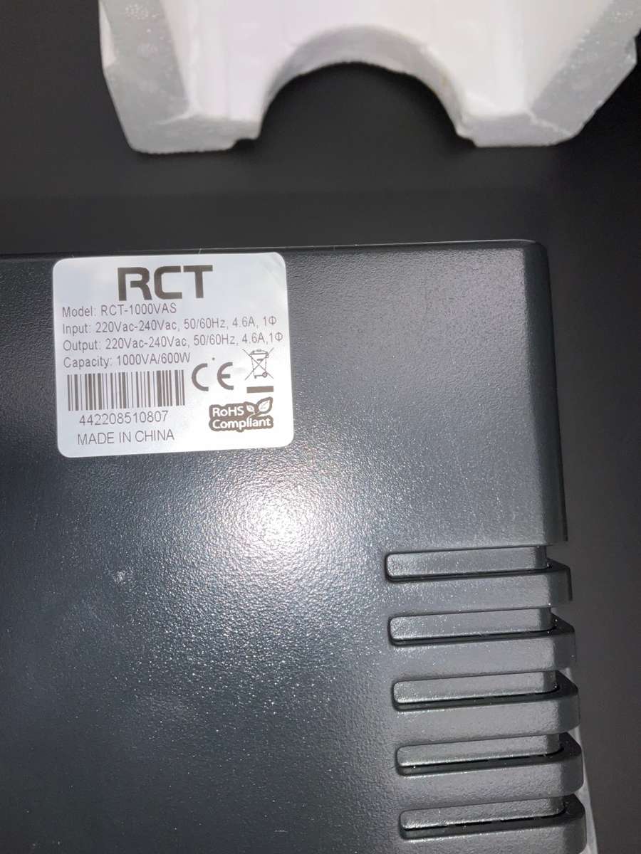 RCT 1000VA Line Interactive UPS