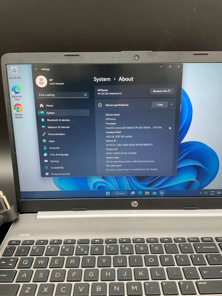 HP Notebook 250 G8 Intel Celeron 4GB 500GB 15.6` Silver