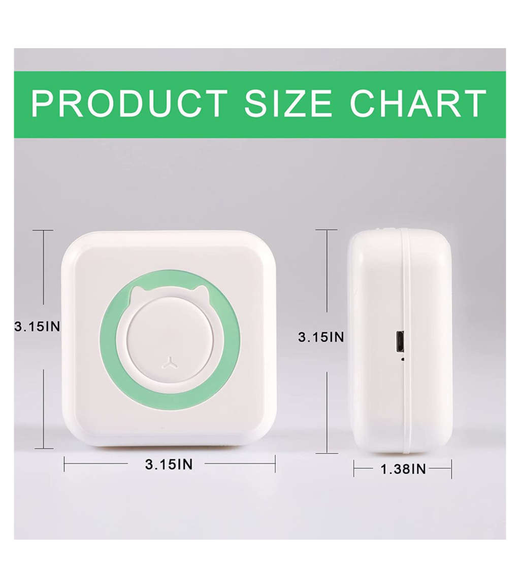 Mini Portable Pocket Thermal Printer