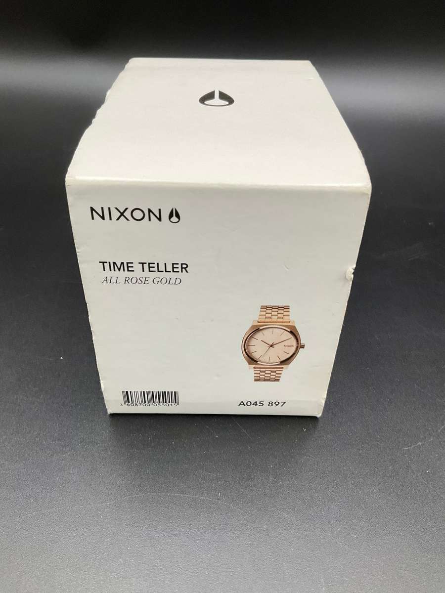 Nixon Time Teller Unisex Watch - All Rose Gold