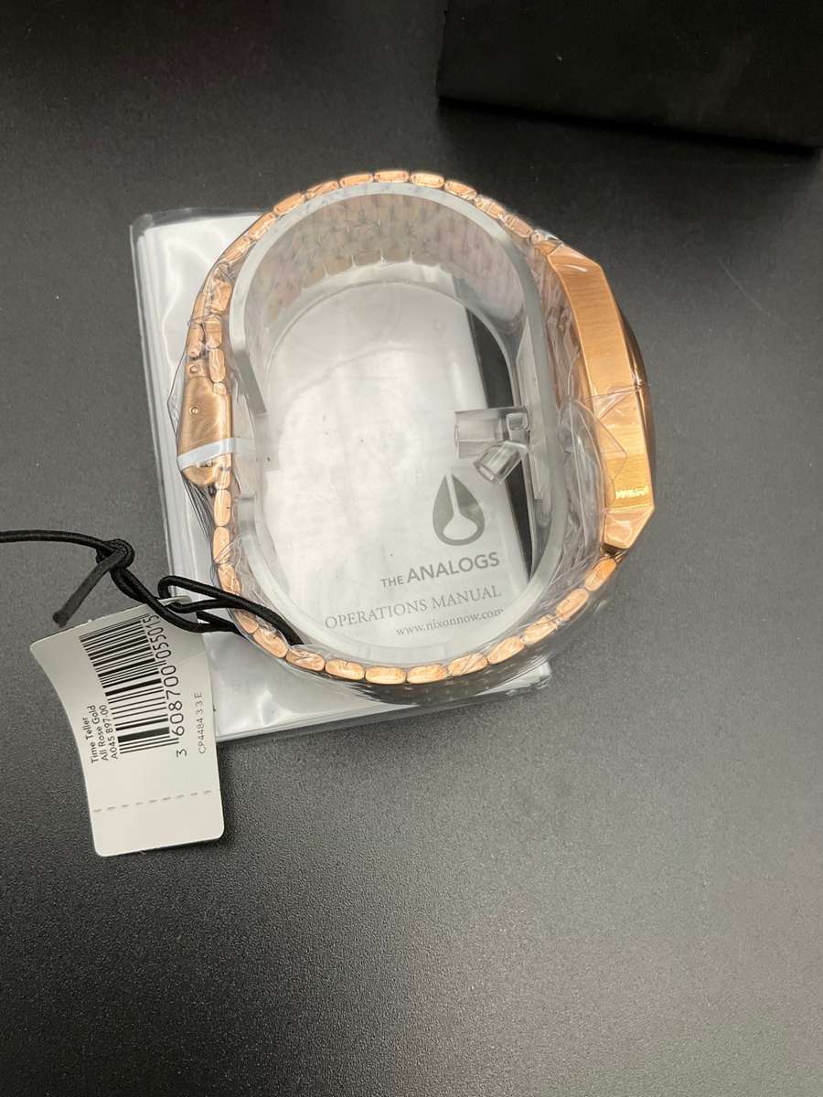 Nixon Time Teller Unisex Watch - All Rose Gold