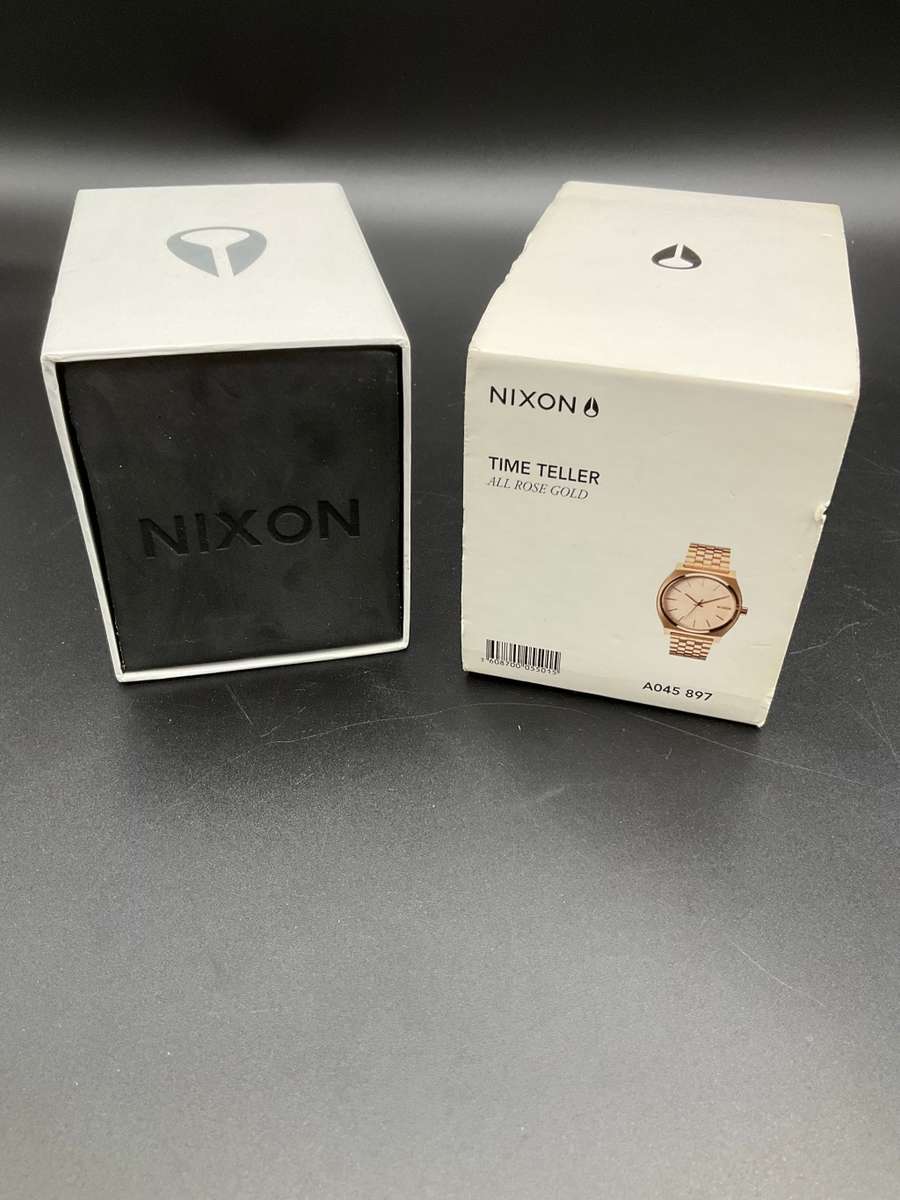 Nixon Time Teller Unisex Watch - All Rose Gold