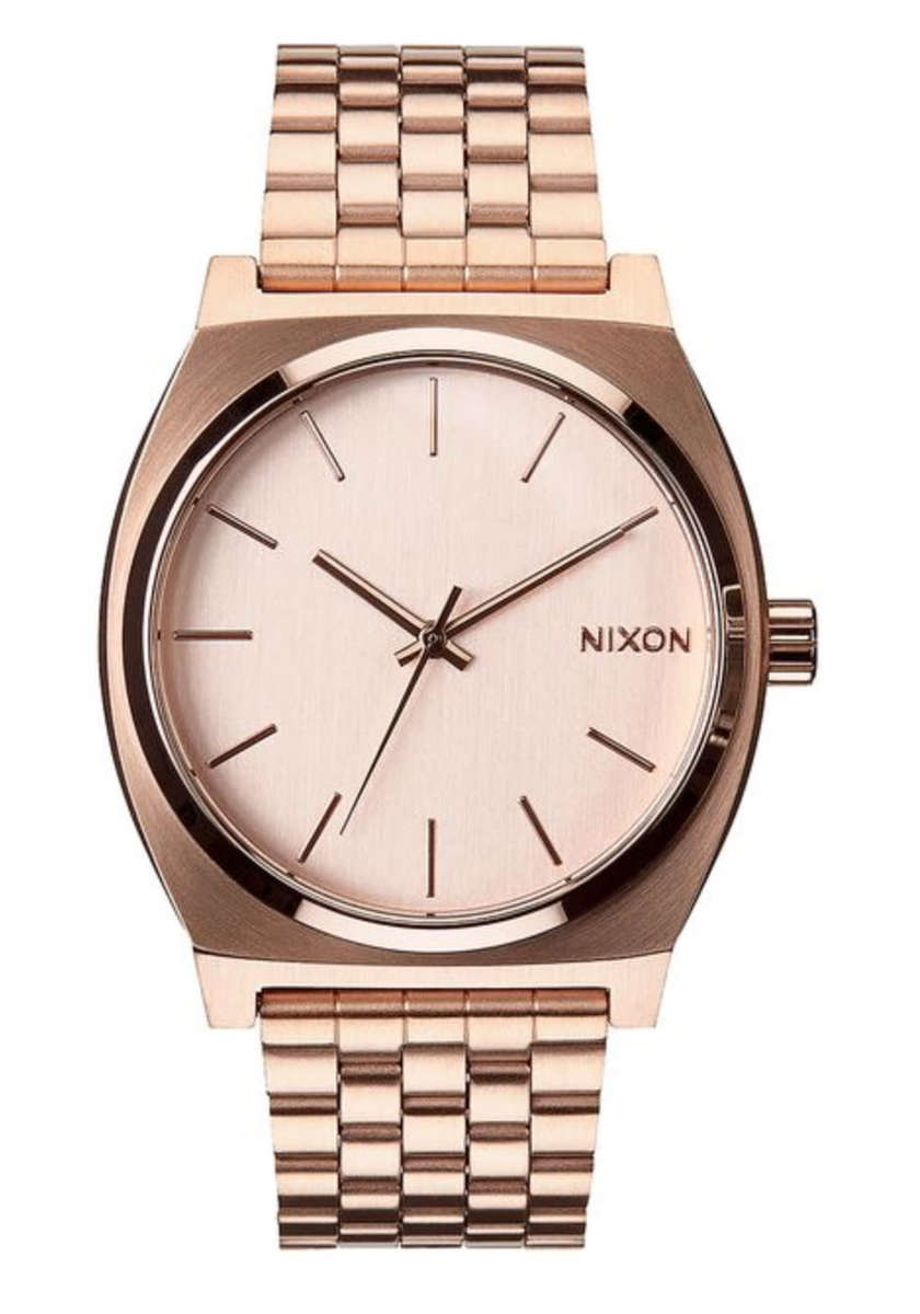 Nixon Time Teller Unisex Watch - All Rose Gold