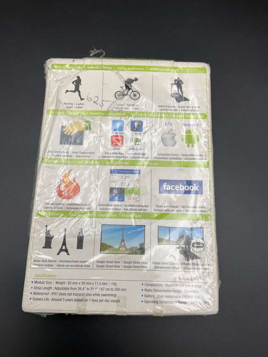 Muvit Heart Rate Monitor in Black