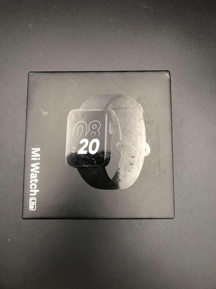 Xiaomi Mi Watch Lite Smartwatch - Black(tinny lines on screen)