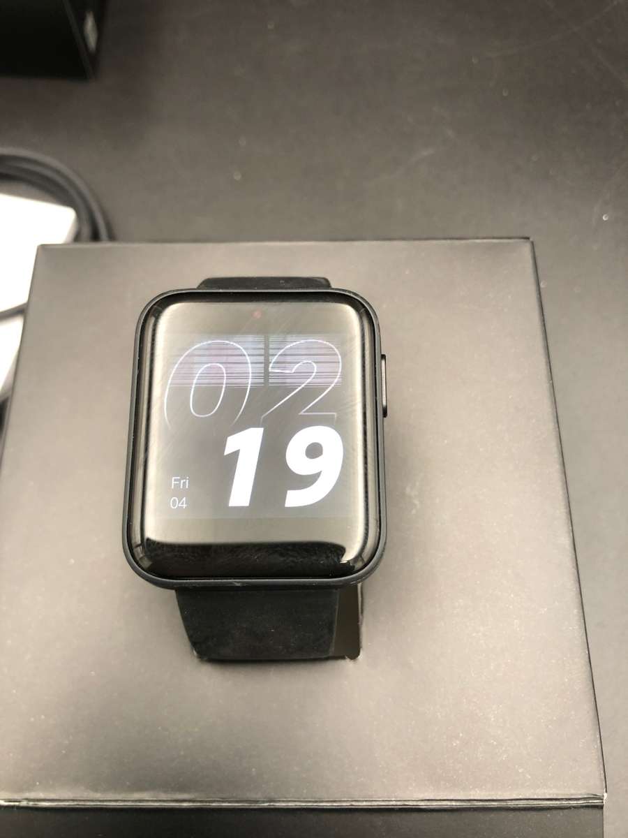 Xiaomi Mi Watch Lite Smartwatch - Black(tinny lines on screen)