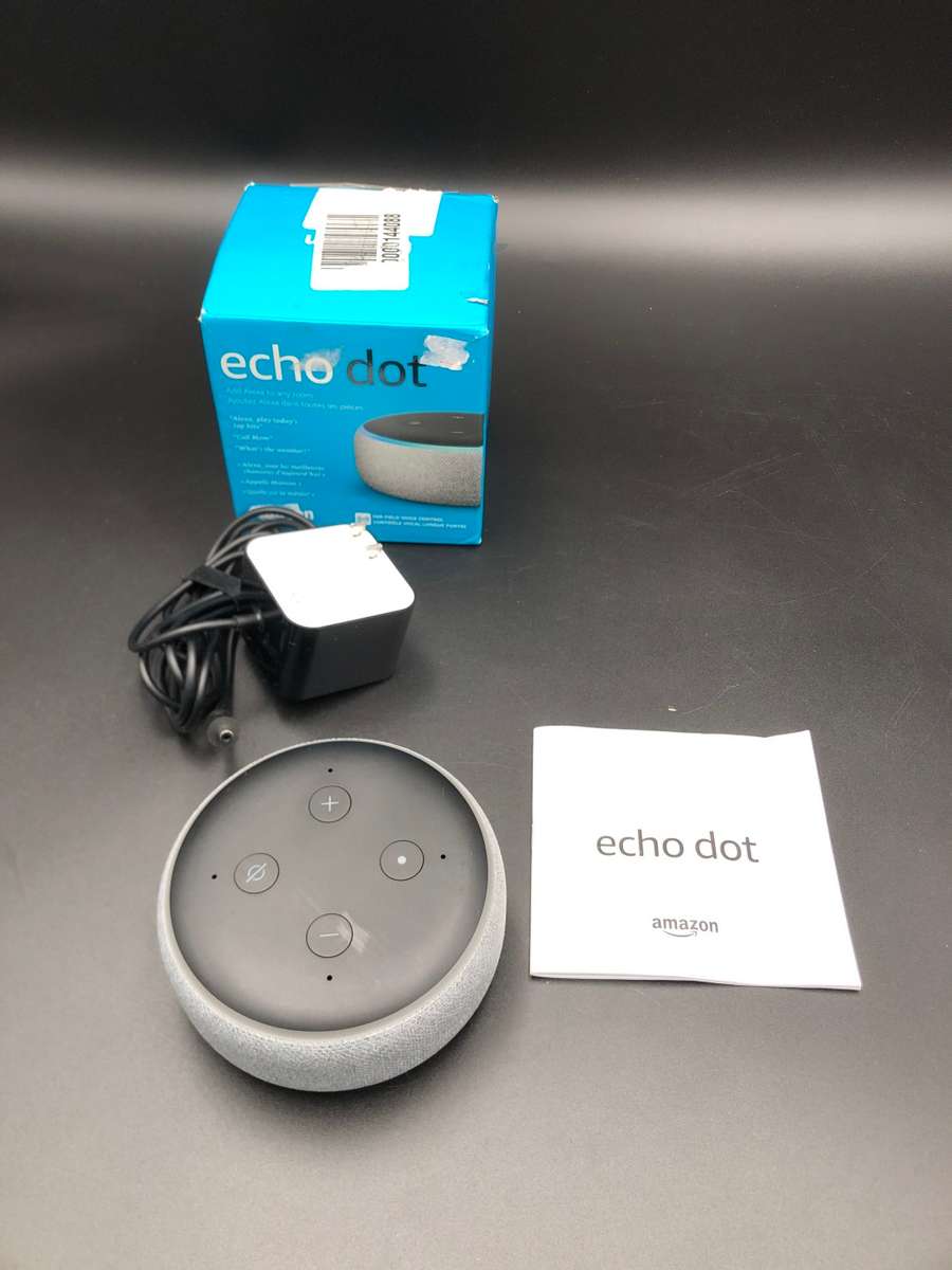 Amazon Echo Dot 3rd Generation - Heather Grey
