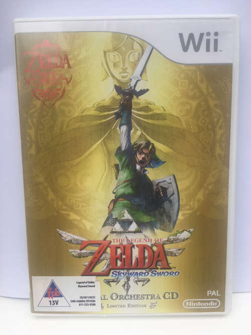 The Legend of Zelda Skyward Sword & Special Orchestra CD Limited Edition