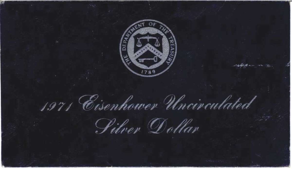 COLLECTION SALE! 1971 - Uncirculated Eisenhower Silver Dollar