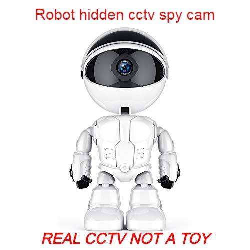 CCTV wifi real time home security system robot - 2 way audio, night vision, motion detect alarm