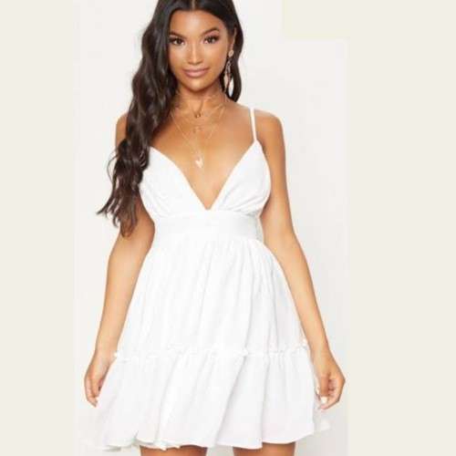 Sally white skater flair dress - S-M sizes  - R350 each