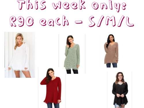 Jessie fringed jerseys