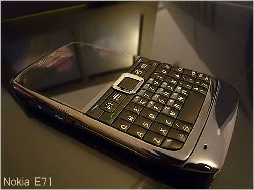 Nokia E71 Handset and Charger