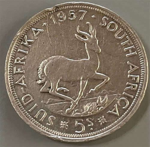 ** R1.00 ** Starting - 5 Shilling 1957
