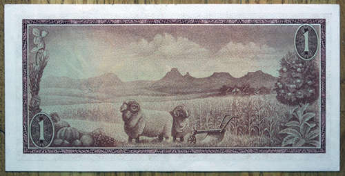 TW de Jongh 1967 A/E First Issue R1.00 `A419`