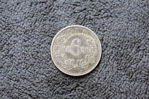 1896 6 Pence - ZAR J7