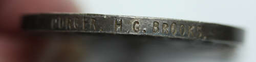 Anglo Boere Oorlog / Anglo Boer War Medal - to Burger. H.G. Brooks