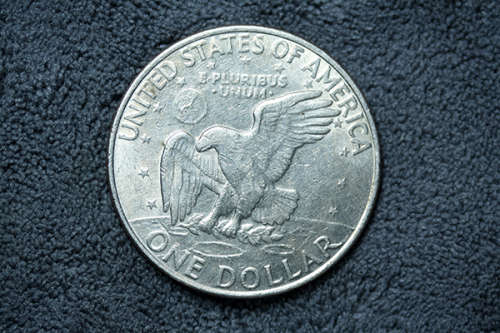 1972 USA One Dollar J18