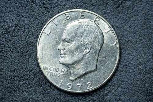 1972 USA One Dollar J18