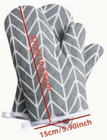 KITCHEN GLOVES - Heat Resistant (pair)