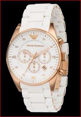 EMPORIO ARMANI CHRONOGRAPH WATCH LADIES