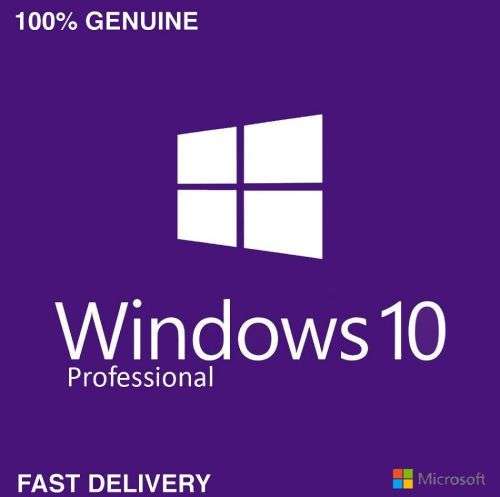 Windows 10 Professional Retail License Key 32/64Bit