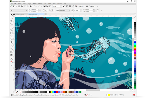 CorelDRAW Graphics Suite 2019  Full Activated  Window 64 Bits