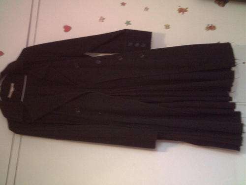 Size 14 Amali (Edgars Range) Black Trenchcoat