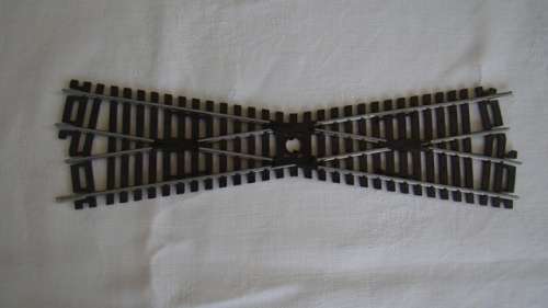 HO Lima track - 18 deg cross